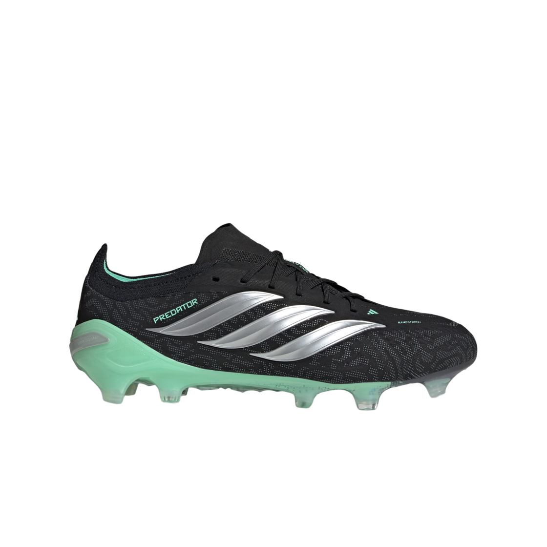 IH4700 Adidas Predator Elite FG Core Black Silver Metallic