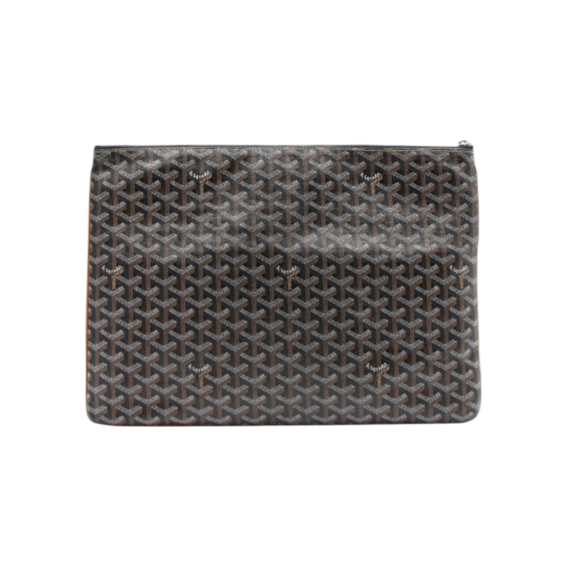 IT56KEO2ALFH Goyard Sena GM Large Black Clutch Bag