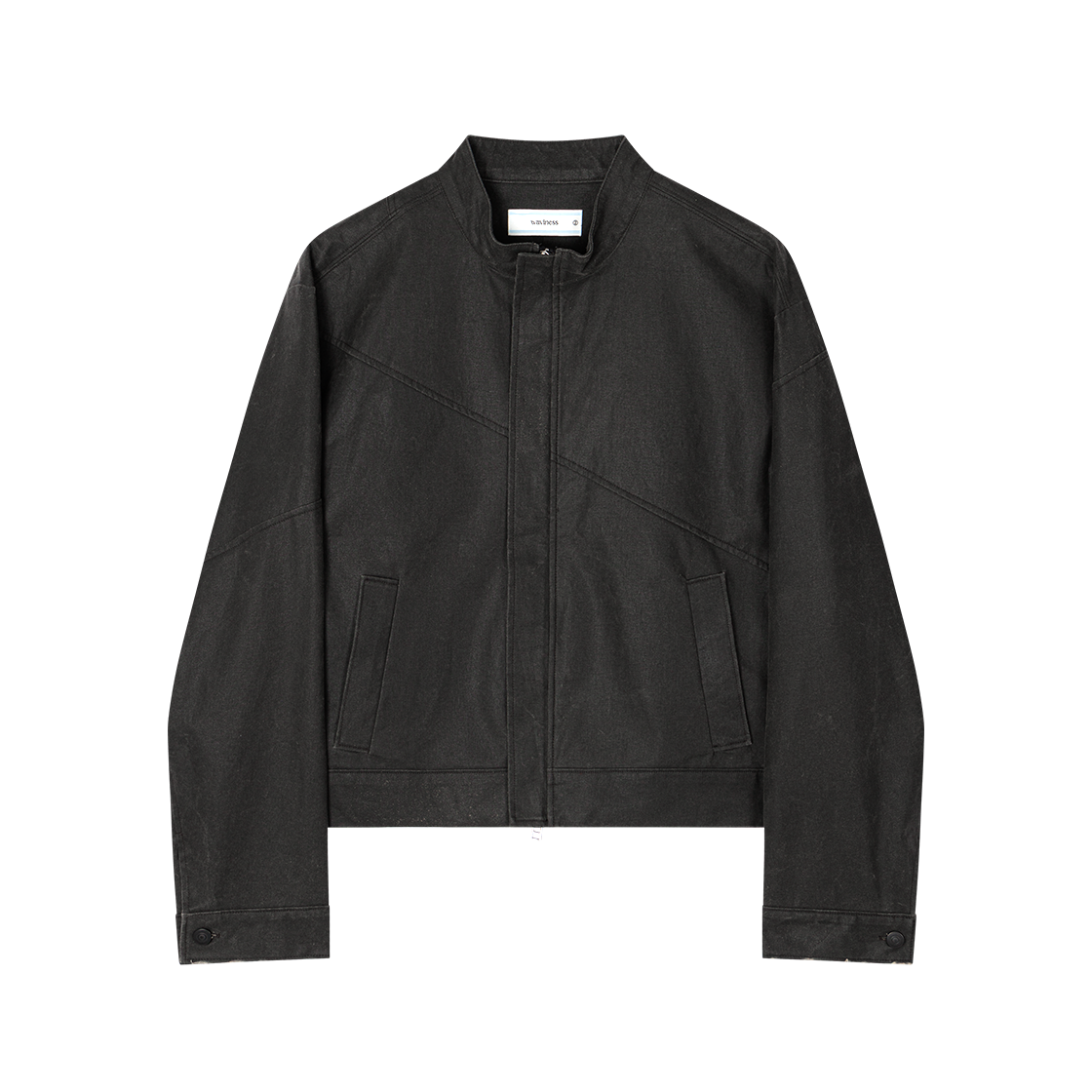WVNS26312 Waviness Coated Incision Jacket Charcoal