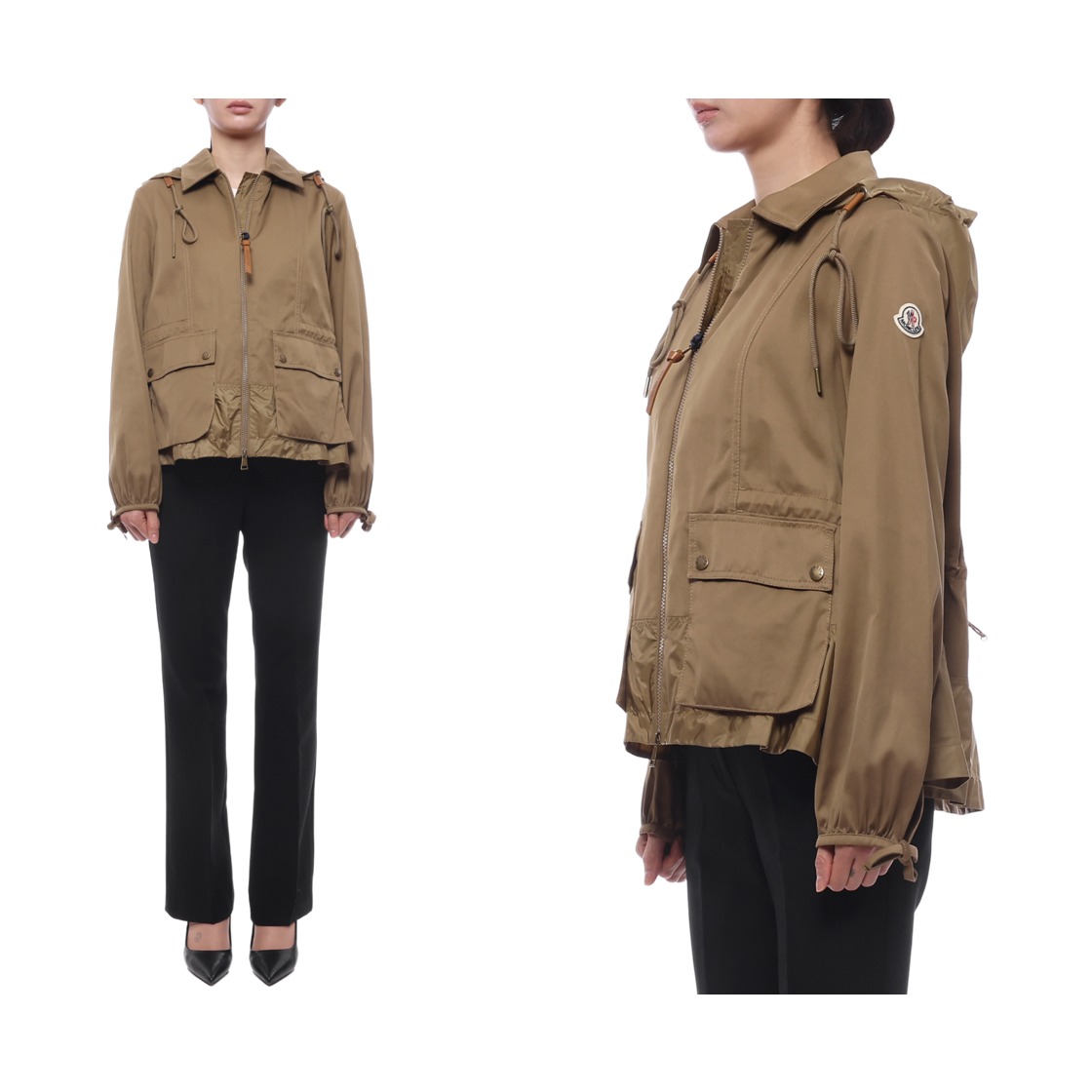 [15% 쿠폰] (W) 몽클레르 아데니움 후드 자켓 카멜 베이지 - 26SS([15% 쿠폰] (W) Moncler Adenium Hooded Jacket Camel Beige - 26SS) - 2
