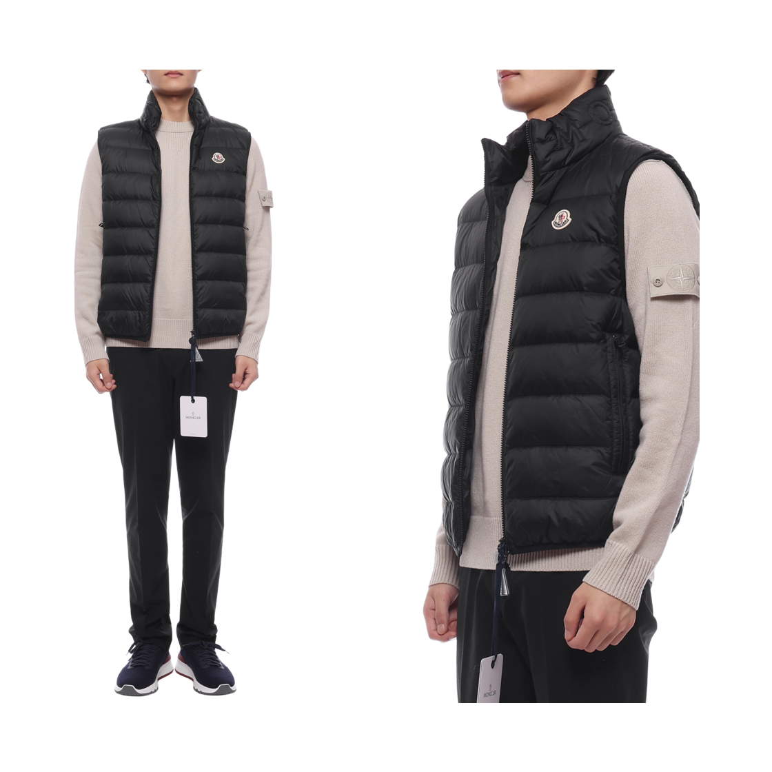 [15% 쿠폰] 몽클레르 로코크 다운 질레 블랙 - 25FW([15% 쿠폰] Moncler Rocoque Down Gilet Black - 25FW) - 2
