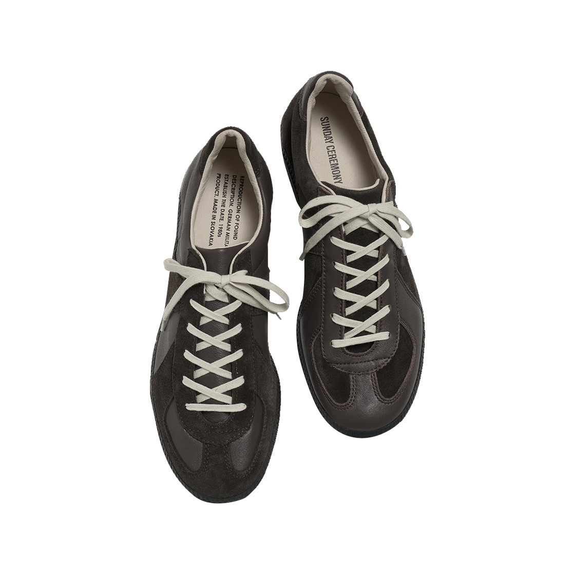 SC26AS-02_copy_copy [KREAM 단독] Sunday Ceremony x Reproduction Of Found German Military Trainer 1700L - Brown