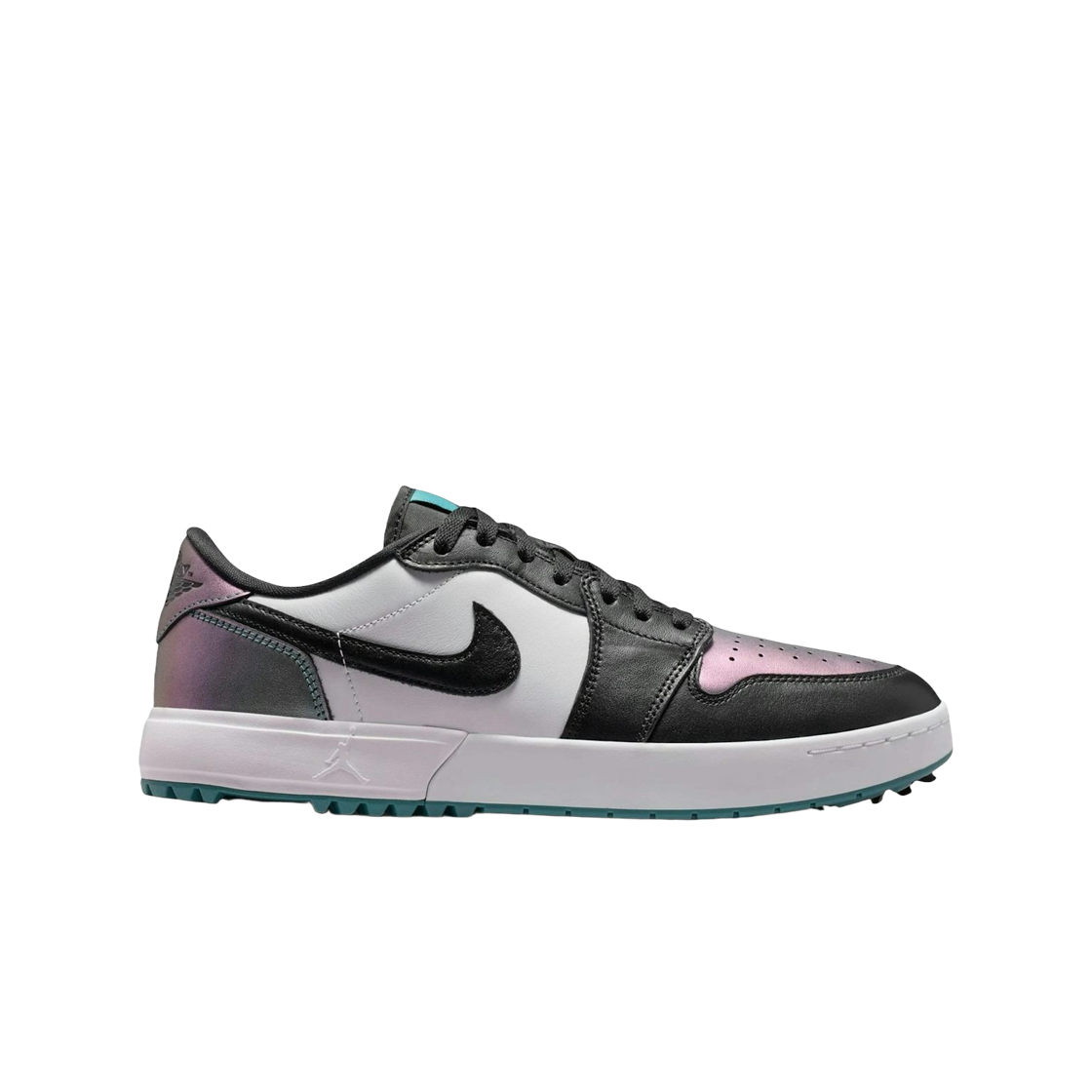 IQ3417-300 Jordan 1 Low Golf Spiked Mineral Teal Black
