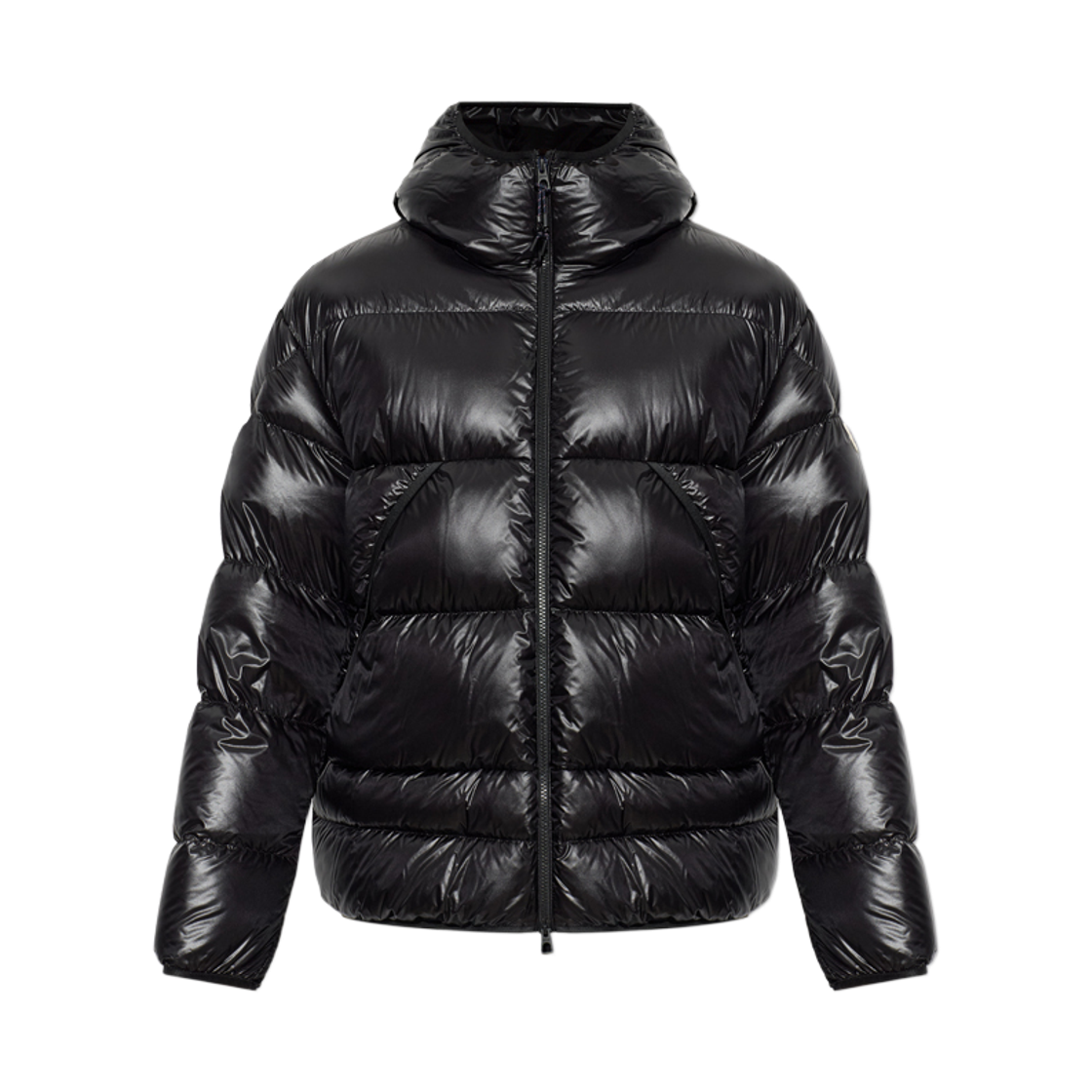 1A000 79 595B1 999 [15% 쿠폰] Moncler Anapo Logo Patch Down Jacket Black - 26FW