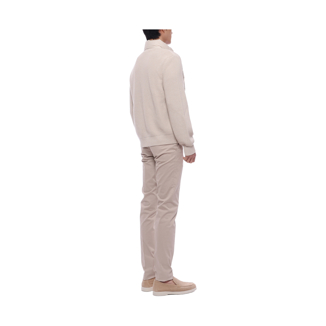 [15% 쿠폰] 몽클레르 패딩 코튼 점퍼 화이트 아이보리 - 25SS([15% 쿠폰] Moncler Padded Cotton Jumper White Ivory - 25SS) - 6