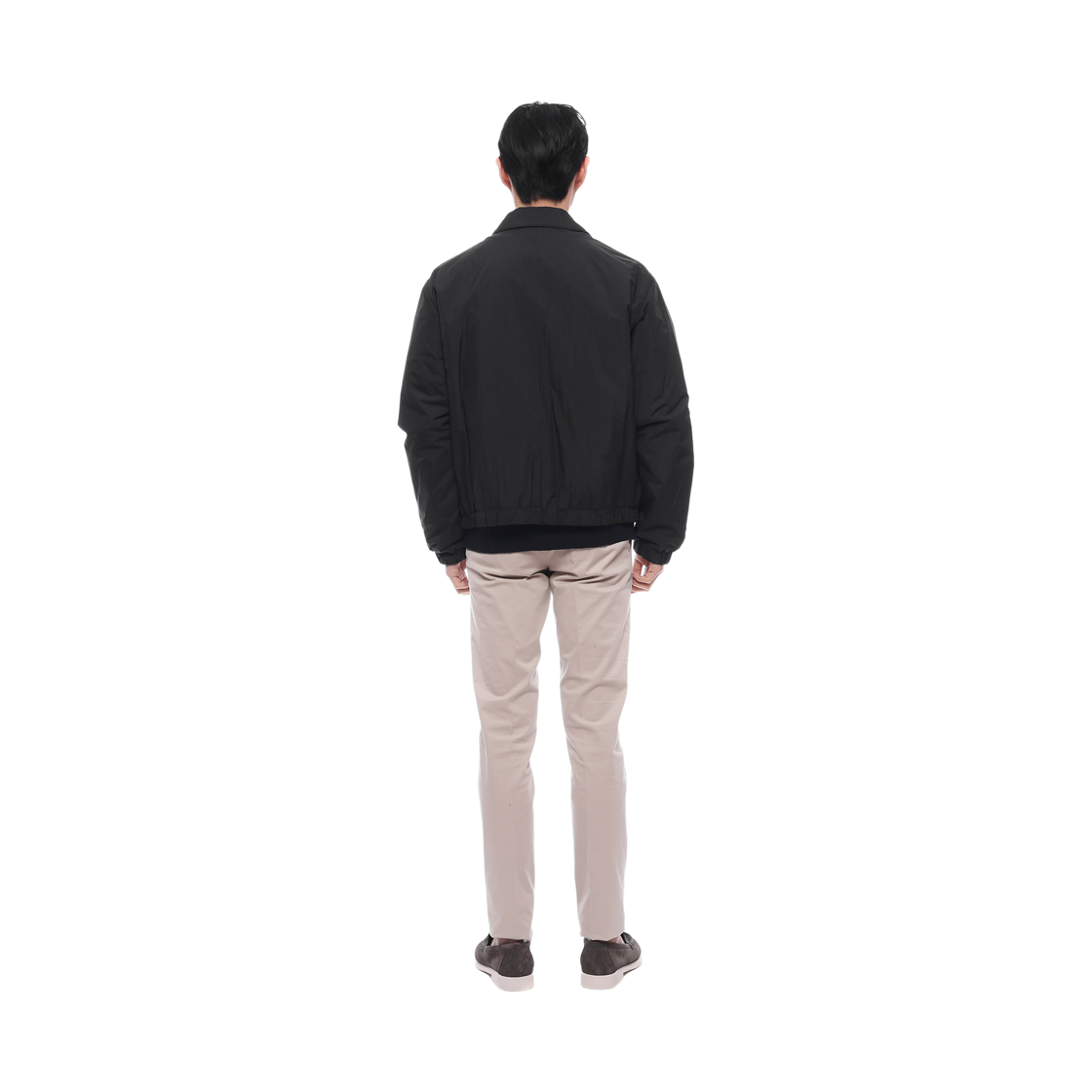 [15% 쿠폰] 아미 톤온톤 하트 로고 테크니컬 캔버스 지퍼 자켓 블랙([15% 쿠폰] AMI de Coeur Technical Canvas Zipped Jacket Black) - 5