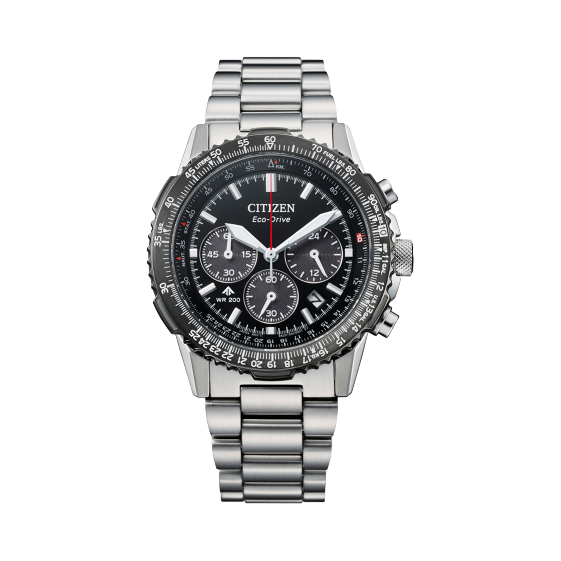 CA4664-60E Citizen Promaster Sky Eco-Driver 40mm Stainless Steel Silver Black