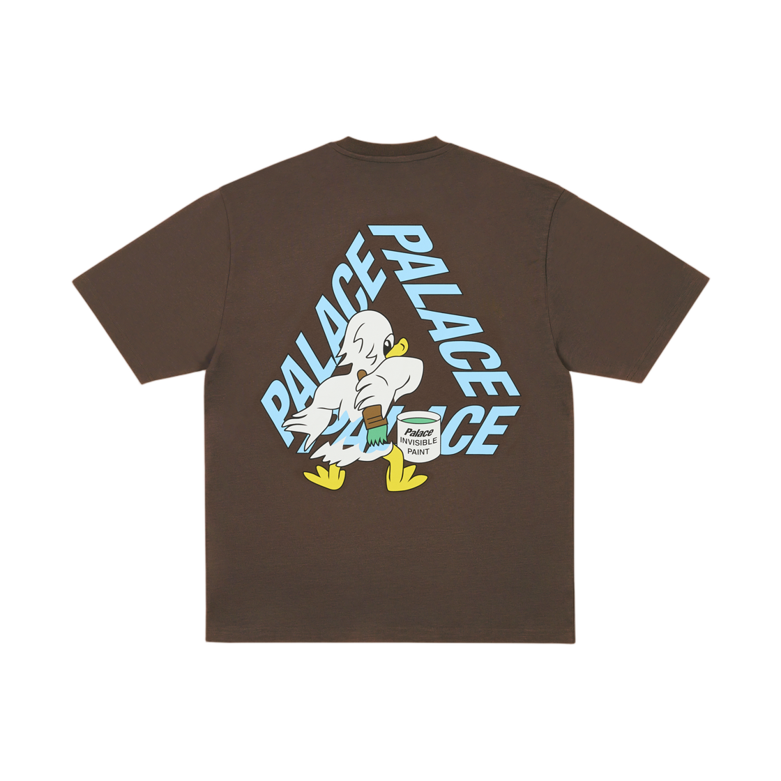 - Palace Eraser P-3 T-Shirt Chocco Brown - 26FW