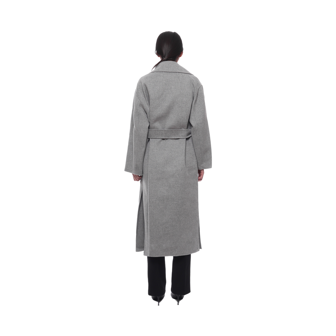 [15% 쿠폰] (W) S 막스 마라 올란다 트렌치 코트 그레이([15% 쿠폰] (W) S Max Mara Olanda Trench Coat Grey) - 5