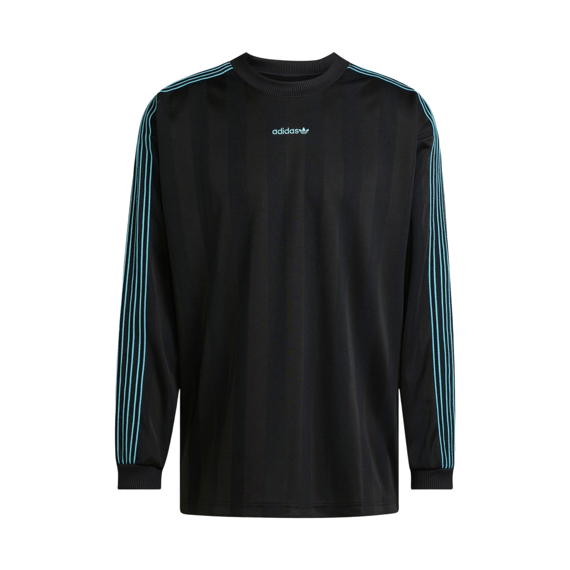 JX3099 Adidas Long Sleeve Jersey Black - KR Sizing