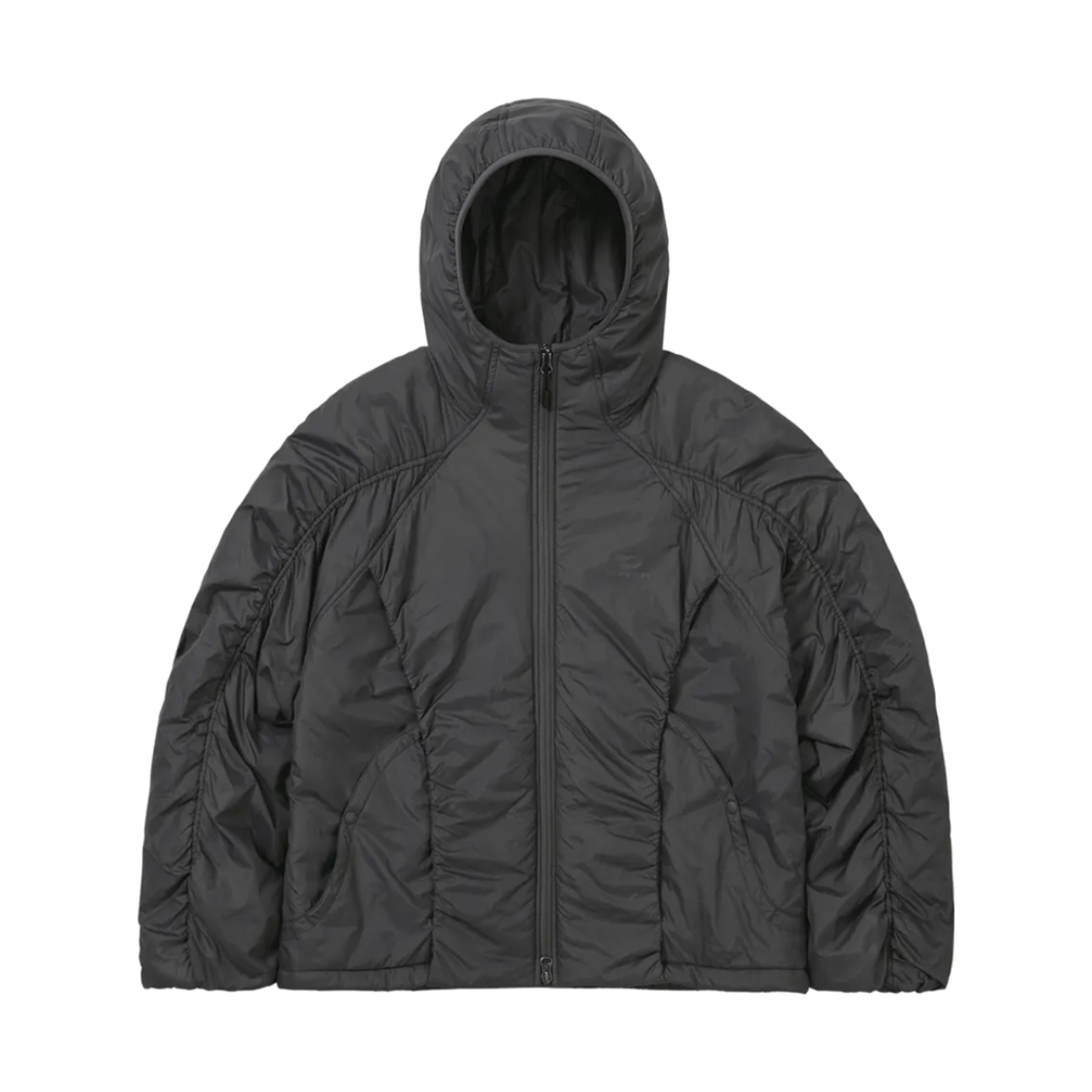WE261WOWLS02CHA WELLBEING EXPRESS Light Nylon Jacket Charcoal