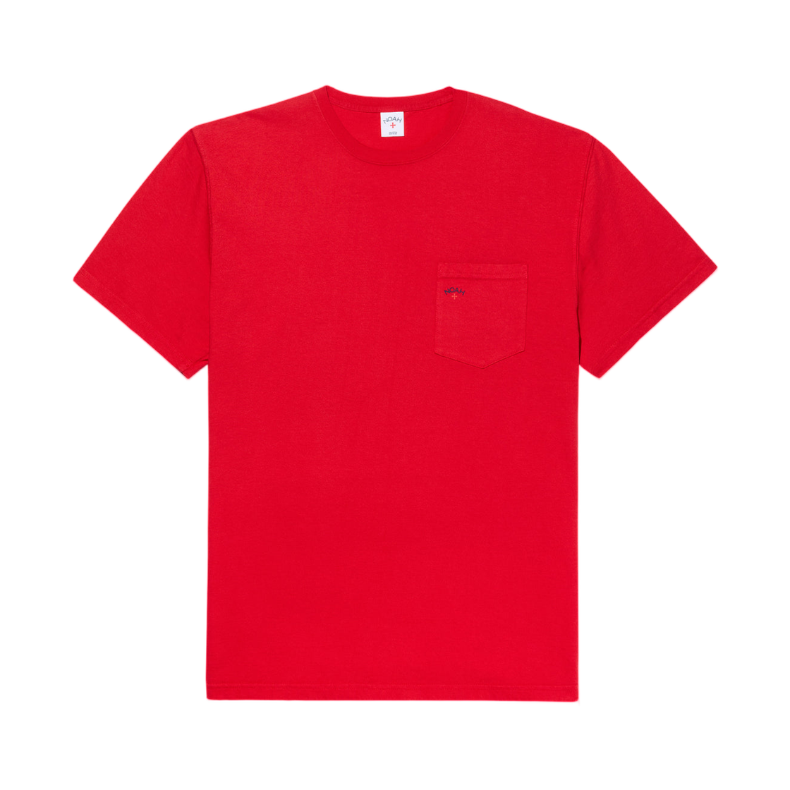 노아 코어 로고 포켓 티셔츠 스칼렛 레드(Noah Core Logo Pocket T-Shirt Scarlet Red)
