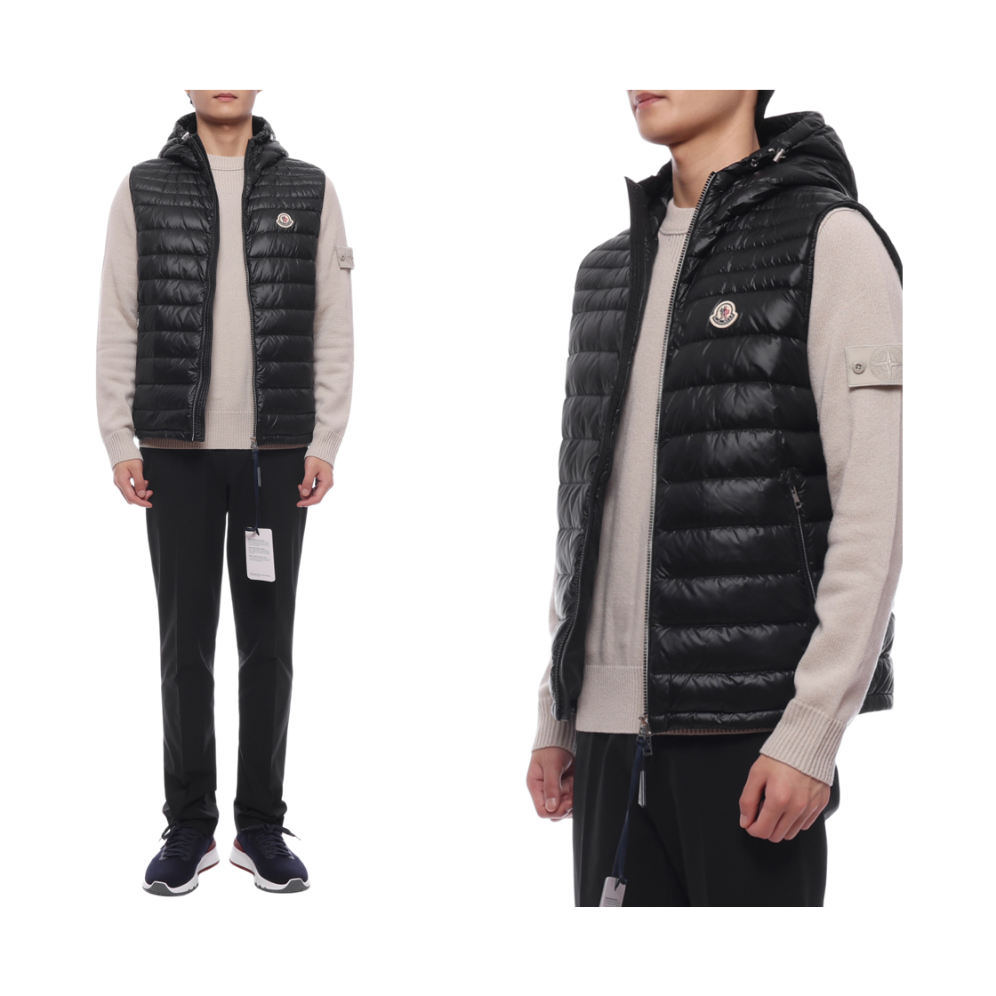 [15% 쿠폰] 몽클레르 오란트 후드 다운 베스트 블랙 - 25FW([15% 쿠폰] Moncler Orant Hooded Down Vest Black - 25FW) - 2