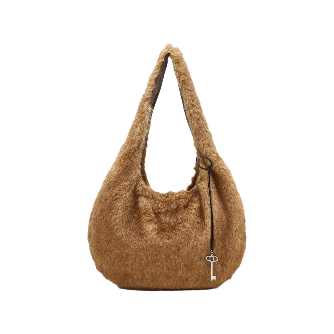 아떼 바네사브루노 액세사리 브라운 퍼 숄더백 AABA6F983W2 브라운(Athe Vanessabruno Acc Brown Fur Shoulder Bag Normal Brown) - 2