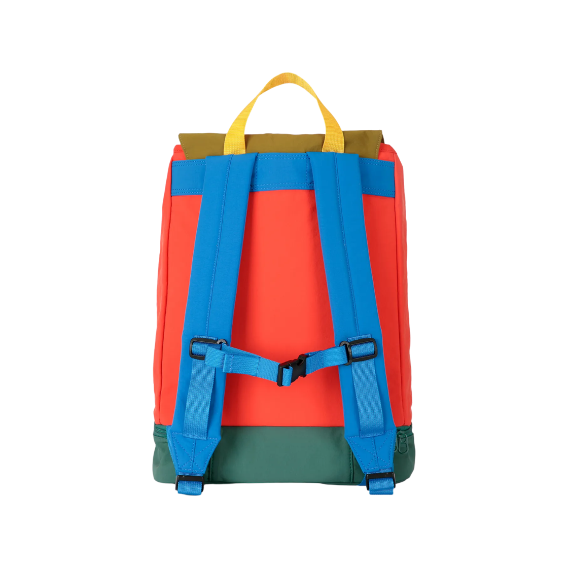 (키즈) 보보쇼즈 비스트 태그 컬러 블록 백팩 레드((Kids) Bobo Choses Beast Tag Color Block Backpack Red) - 2