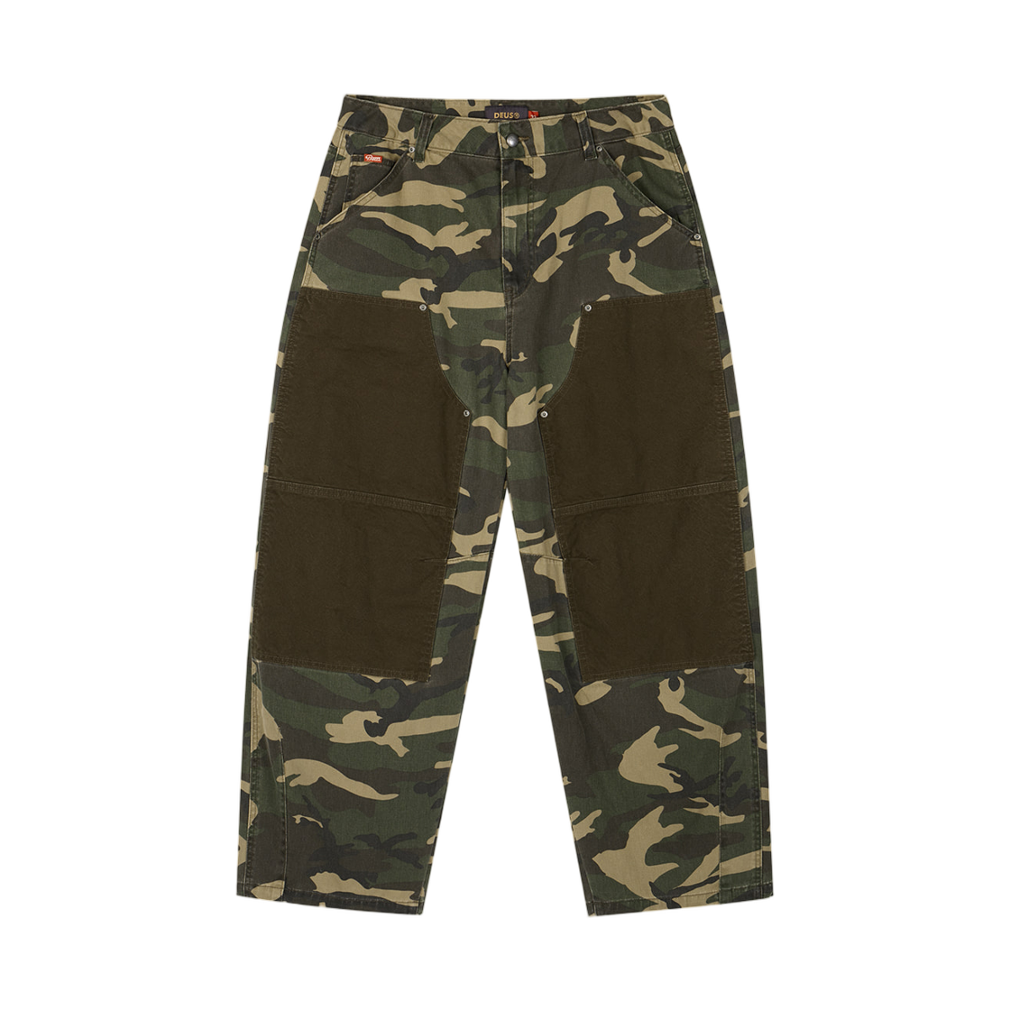 - Deus Ex Machina Double Knee Curved Pant Camo
