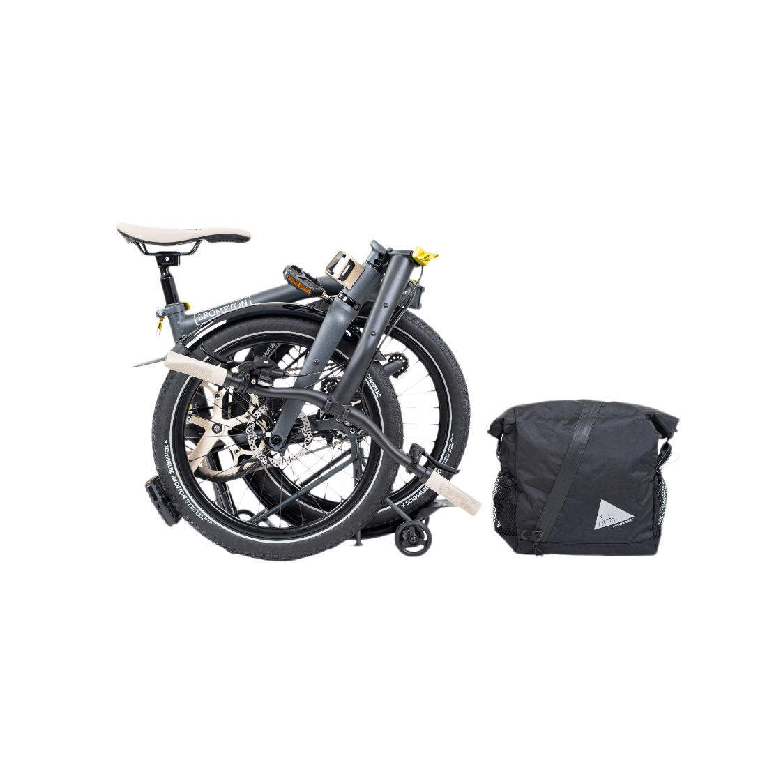 브롬톤 x 앤드원더 G Line Explore 8단 머드가드&랙 +백팩 세트구성(BROMPTON x AND WANDER G Line Explore 8 SPEED M&R +BACKPACK) - 2
