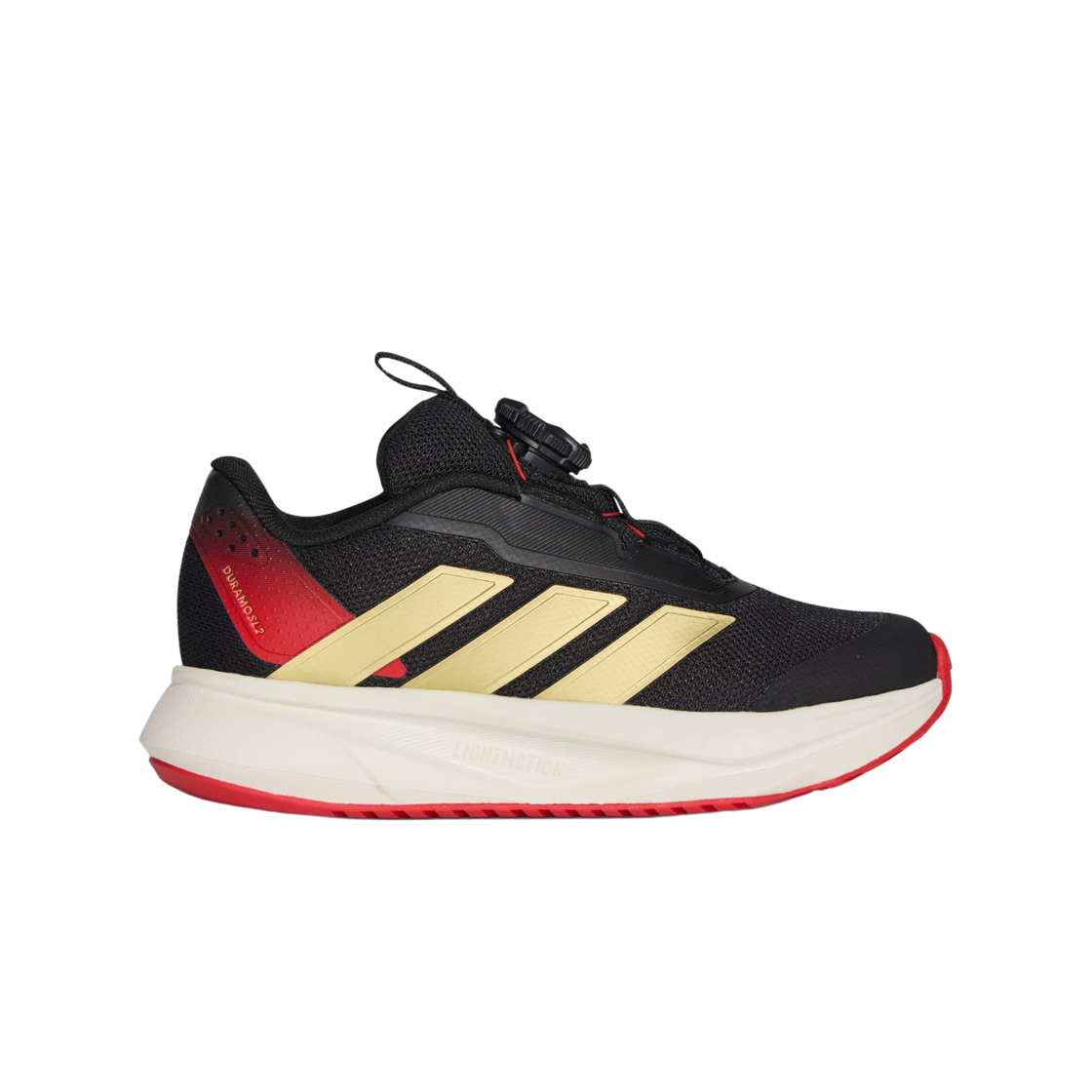 KI4120 (Kids) Adidas Duramo SL2 Habu Better Scarlet Gold Metallic