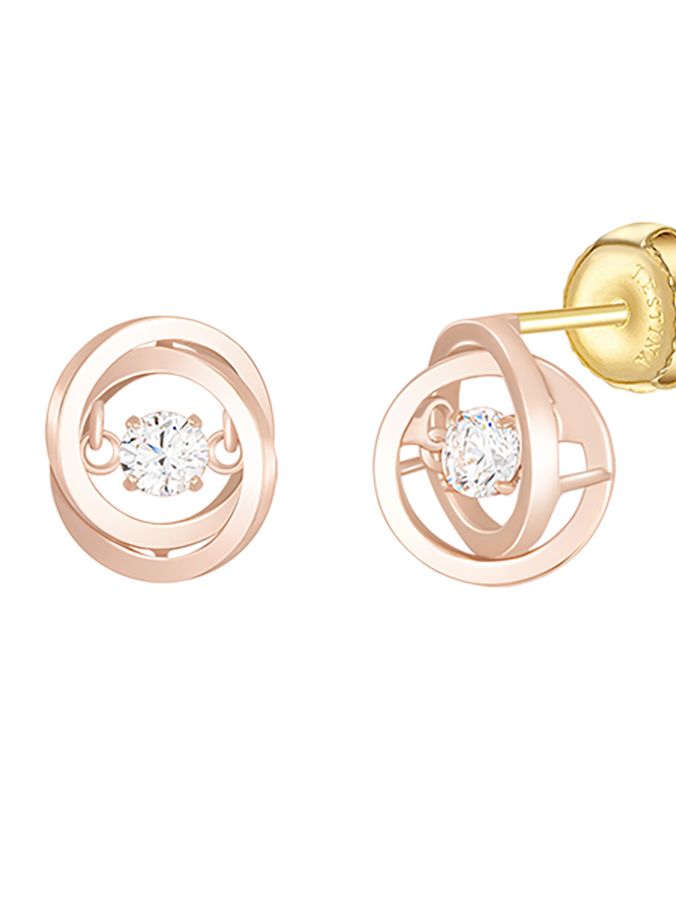 MIOELLO 14K 귀걸이 (JJMEEQ2BS601R4000) - 3