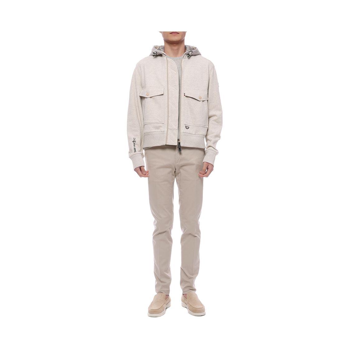 [15% 쿠폰] 몽클레르 그레노블 후드 집업 그레이 - 25SS([15% 쿠폰] Moncler Grenoble Hood Zip Up Gray - 25SS) - 3