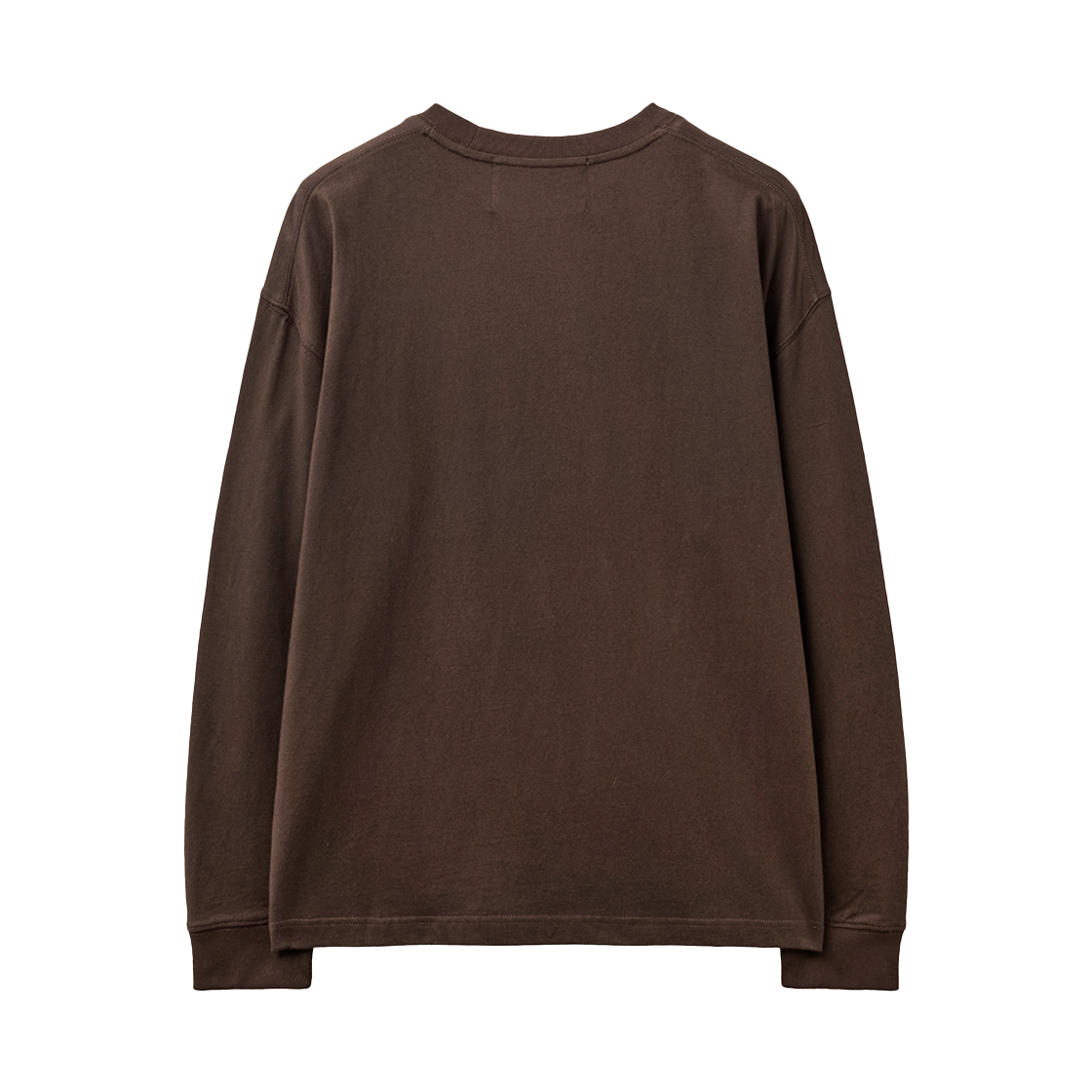 세터 x 몬치치 아치 로고 롱 슬리브 브라운(SATUR x Monchhichi Arch Logo Long Sleeve Brown) - 2