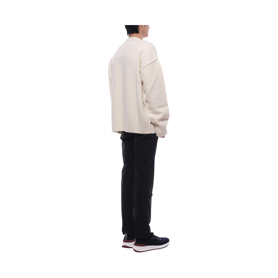 [15% 쿠폰] 아미 니트웨어 아이보리([15% 쿠폰] AMI Knitwear Ivory) - 6
