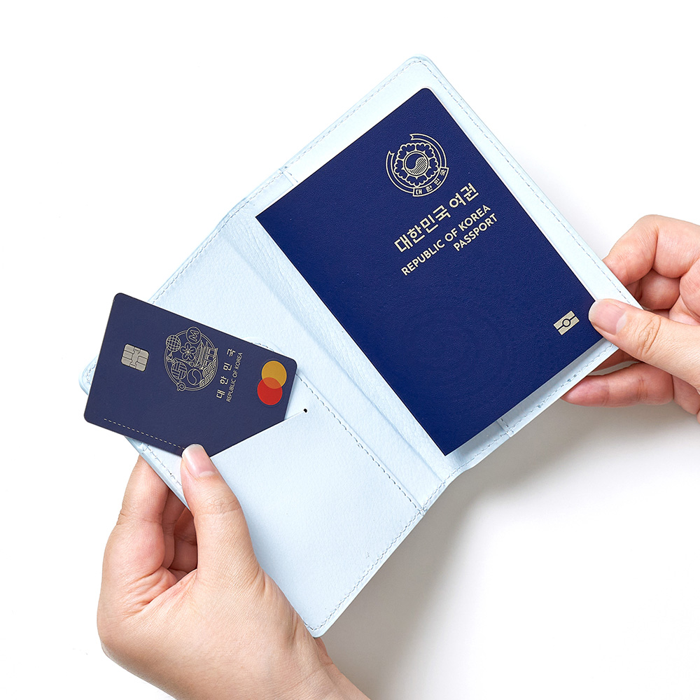 대원미디어 먼작귀 캐릭터 치이카와 썸머 여권케이스 커버(Daewonmedia Chiikawa Summer Passport Case Cover) - 3
