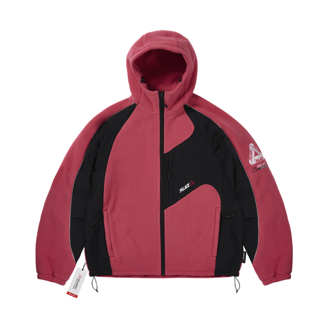 - Palace Polartec 200 Hooded Jacket Fuzzy Pink - 26FW