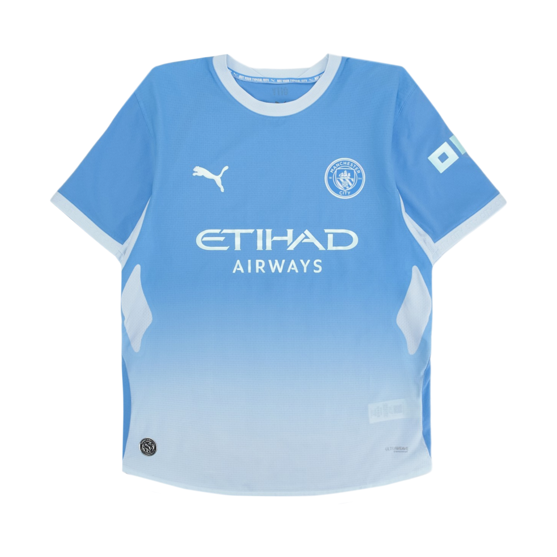 784323-01 Puma Manchester City 2026/27 Home Authentic Jersey Team Light Blue Icy Blue (Non Marking Ver.)