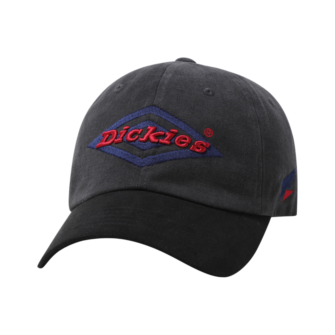 엄브로 x 디키즈 x 수원 삼성 블루윙즈 빅 아카이브 그래픽 볼캡 다크 차콜(Umbro x Dickies x Suwon Samsung Bluewings Big Archive Graphic Ball Cap Dark Charcoal)