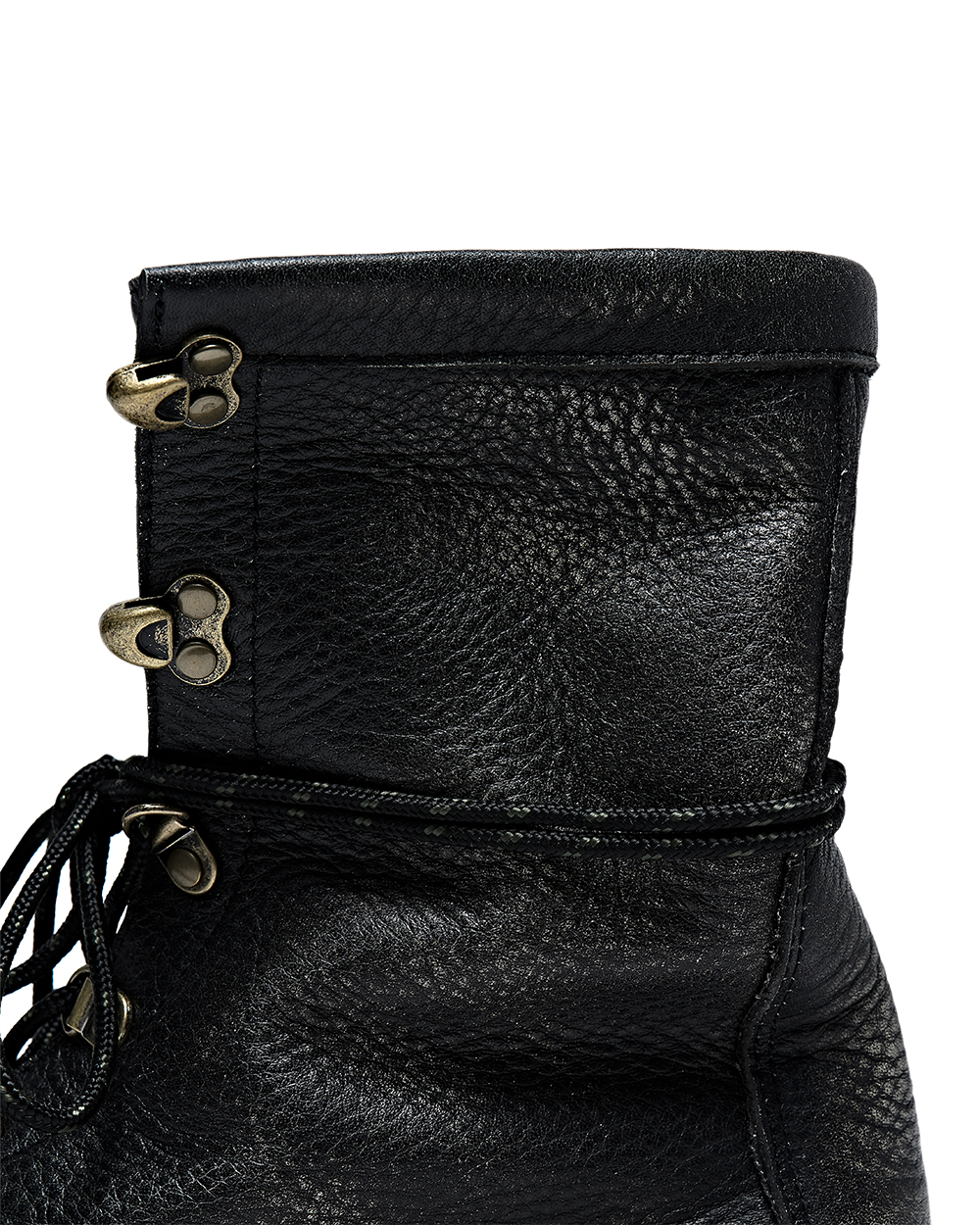 선데이세레머니 페이드 레더 마운틴 부츠 - 블랙(Sunday Ceremony Faded Leather Mountain Boots - Black) - 5