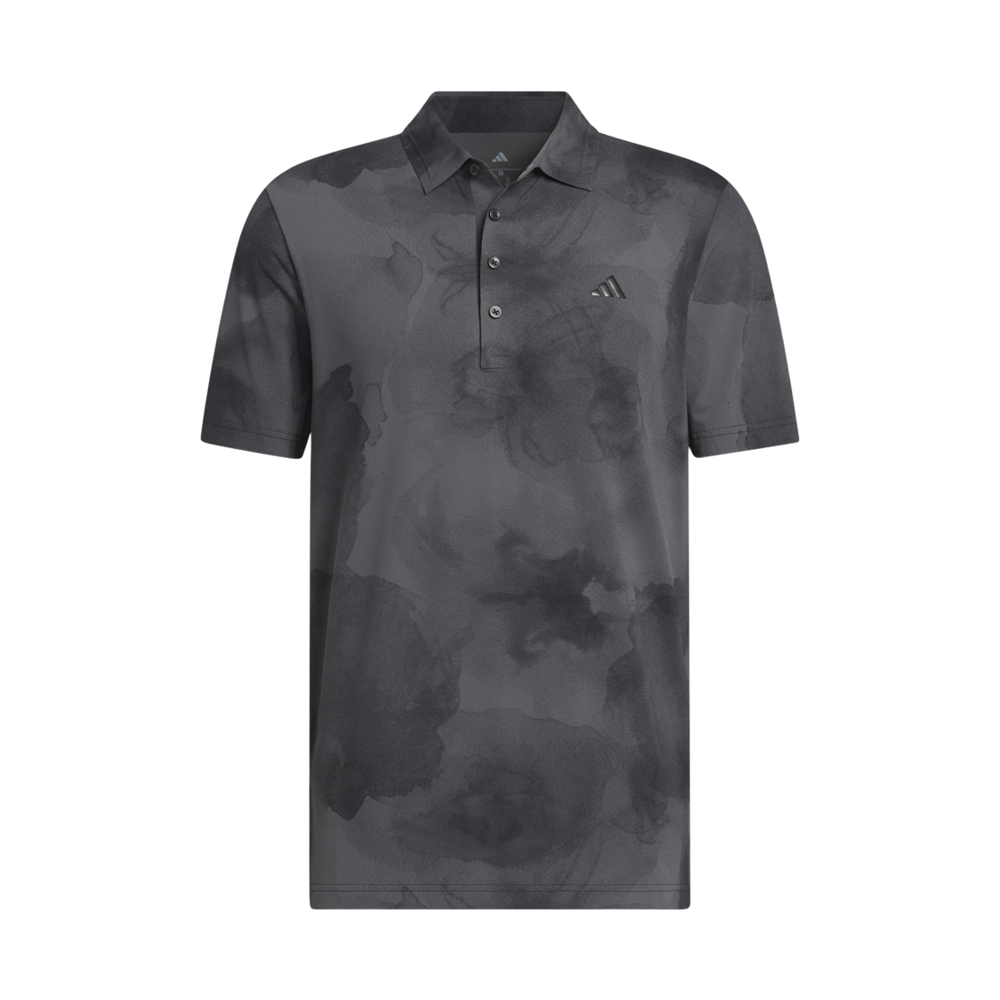 JM0494 Adidas Golf Ultimate365 Tour Printed Cool Feeling Left Chest Polo Shirt Black Grey Six - KR Sizing