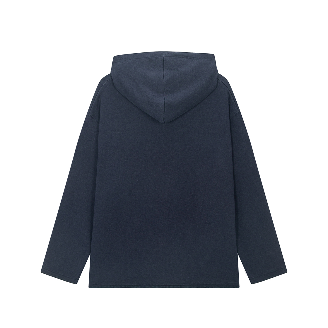 톤슬 로고 아플리케 빈티지 후드 티셔츠 네이비(TONSIL Logo Applique Vintage Hoodie Navy) - 2