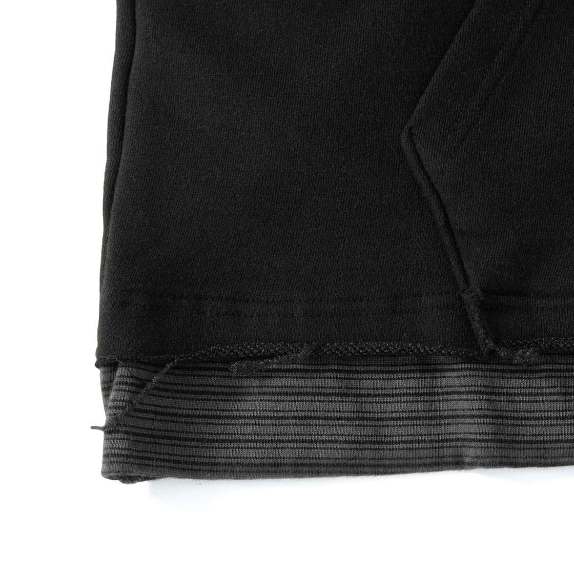 톤슬 별 프린팅 레이어드 후드 티셔츠 블랙(TONSIL Star Printed Layered Hoodie Black) - 4