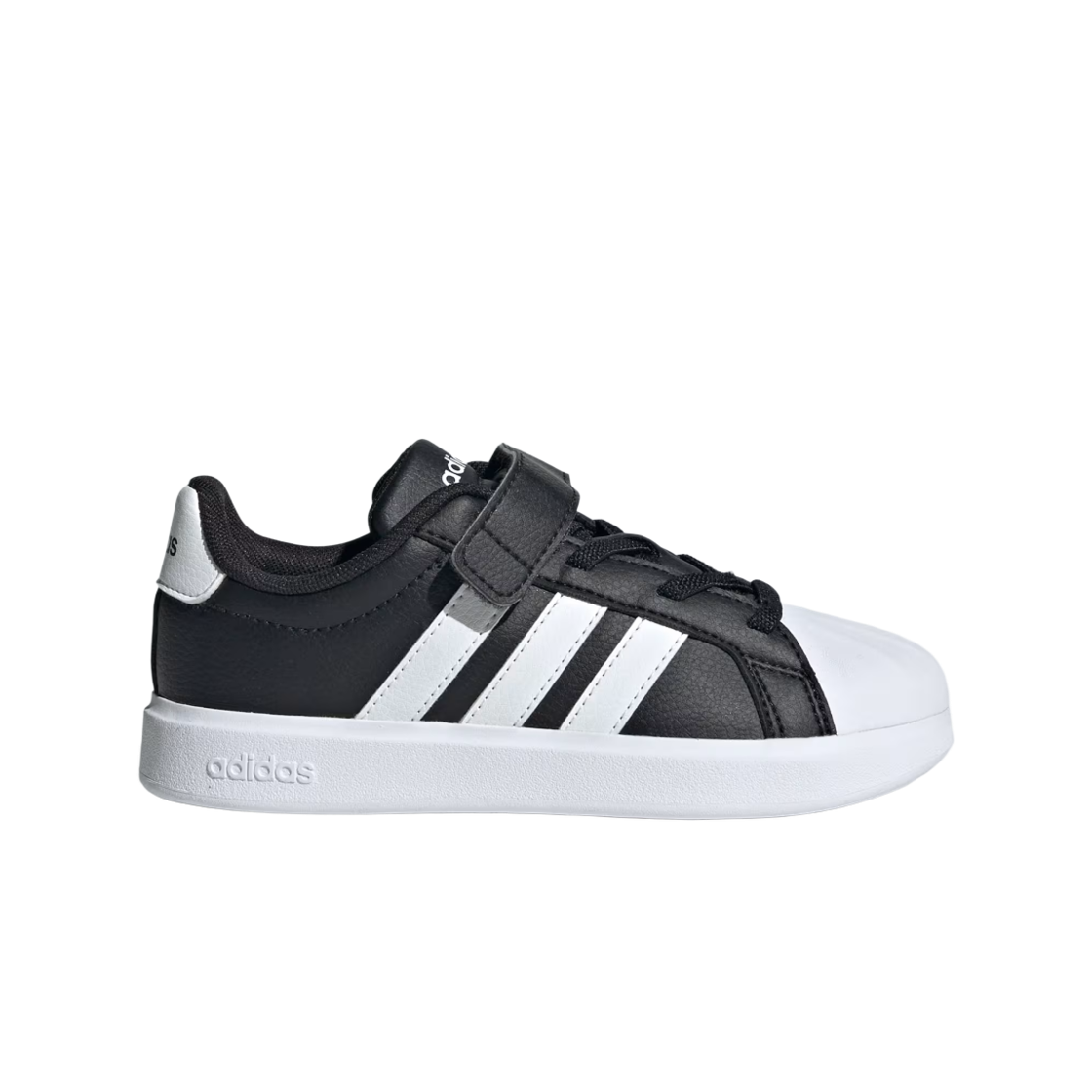 JQ8593 (C) Adidas Streettalk EL Core Black Cloud White