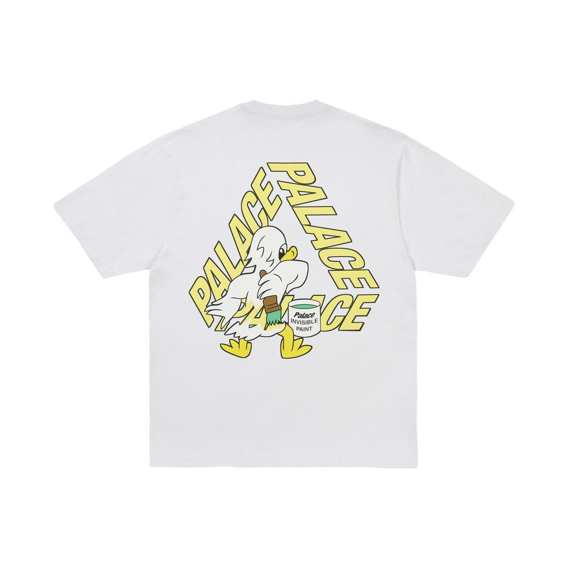 - Palace Eraser P-3 T-Shirt White - 26FW