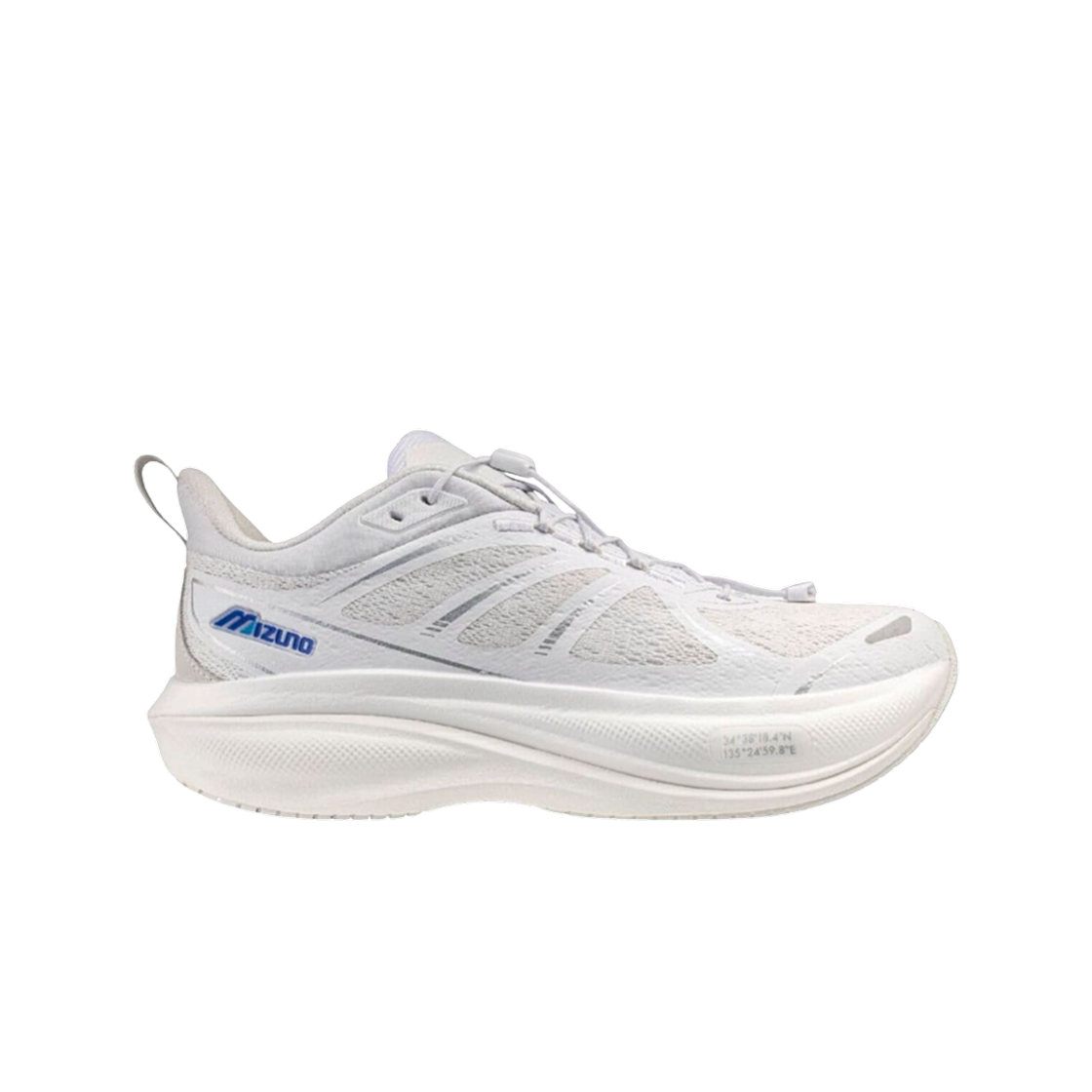 J1GU262532 Mizuno Wave Rider 30.2 White Gf White
