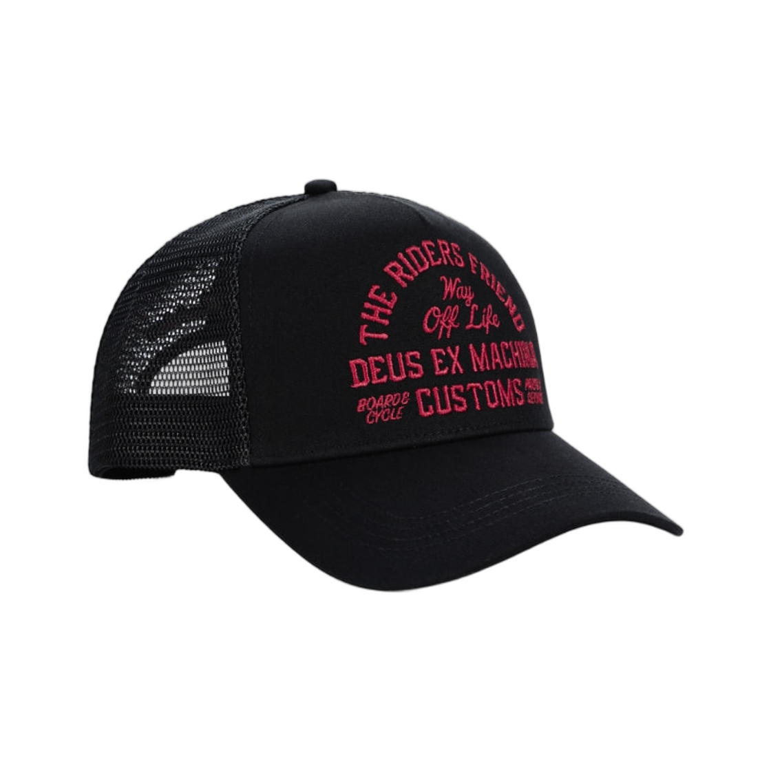 - Deus Ex Machina Shook Ones Trucker Black