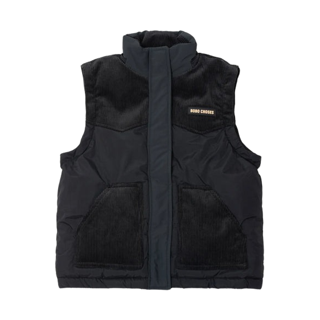 (키즈) 보보쇼즈 패딩 아노락 미드나잇 블루((Kids) Bobo Choses Padded Anorak Midnight Blue) - 2
