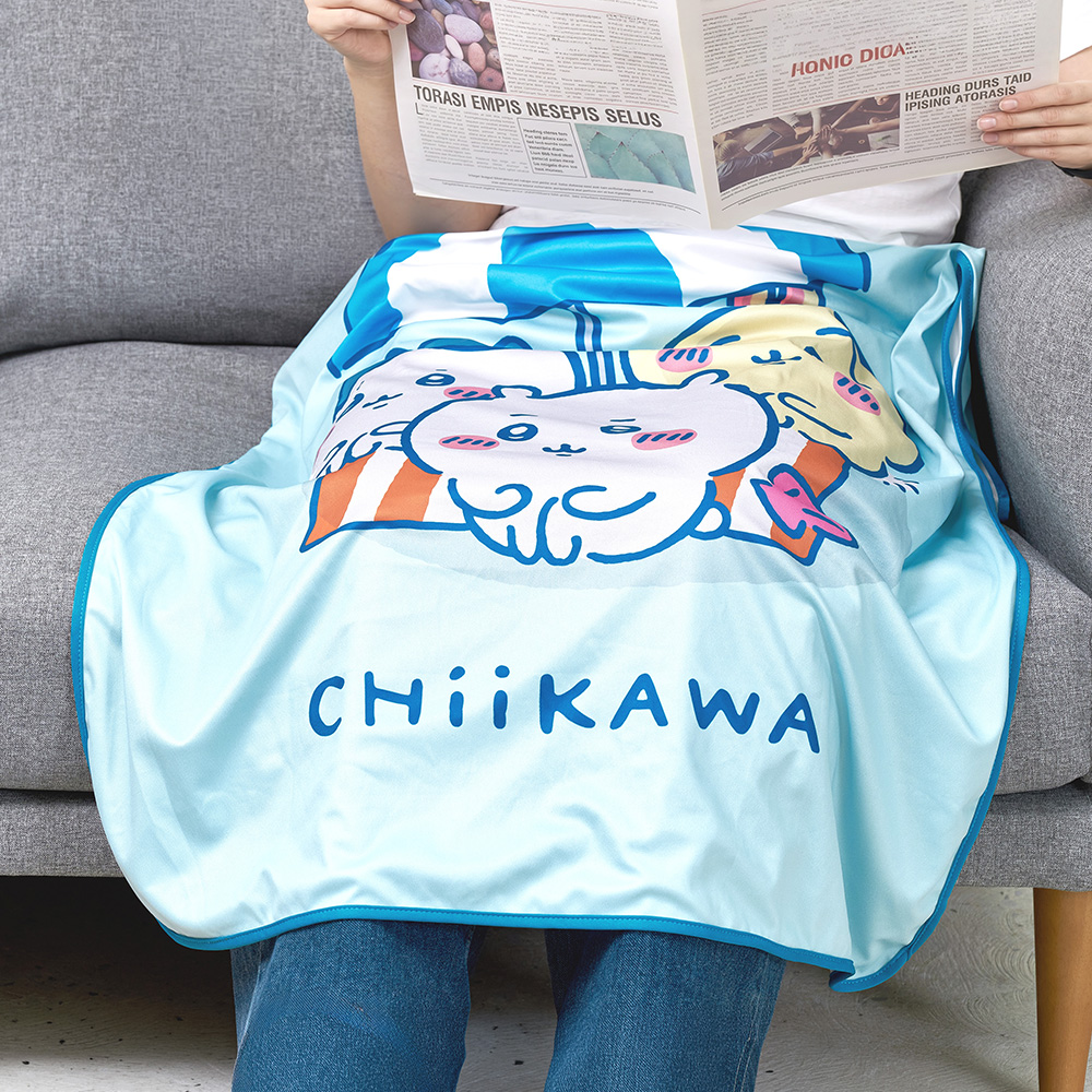 대원미디어 먼작귀 캐릭터 치이카와 썸머 쿨 여름 무릎 담요(Daewonmedia Chiikawa Summer Cool Blanket) - 3