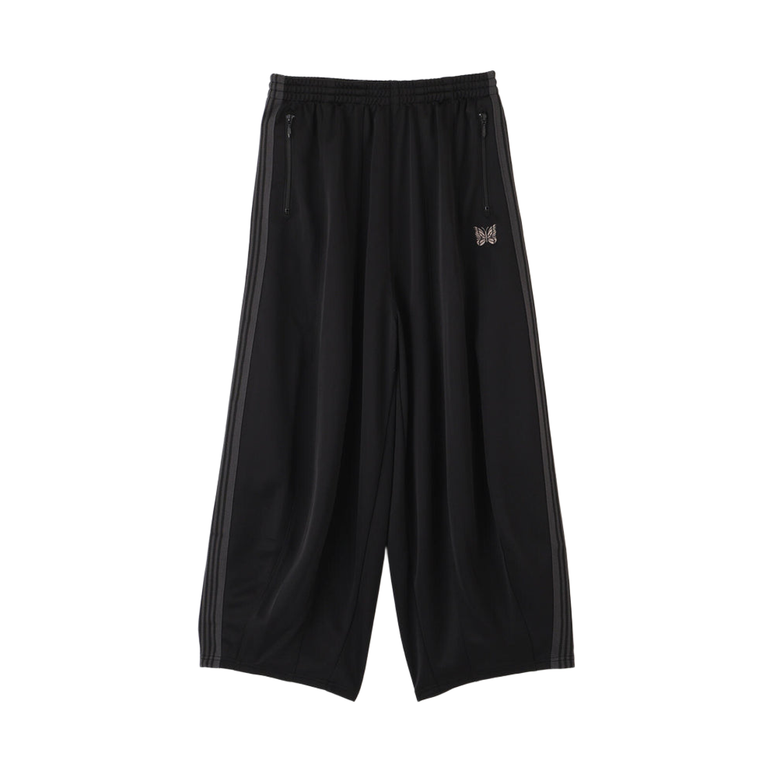 SX1521 Needles x LHP H.D. Poly Smooth Track Pants Black Charcoal - LHP Exclusive
