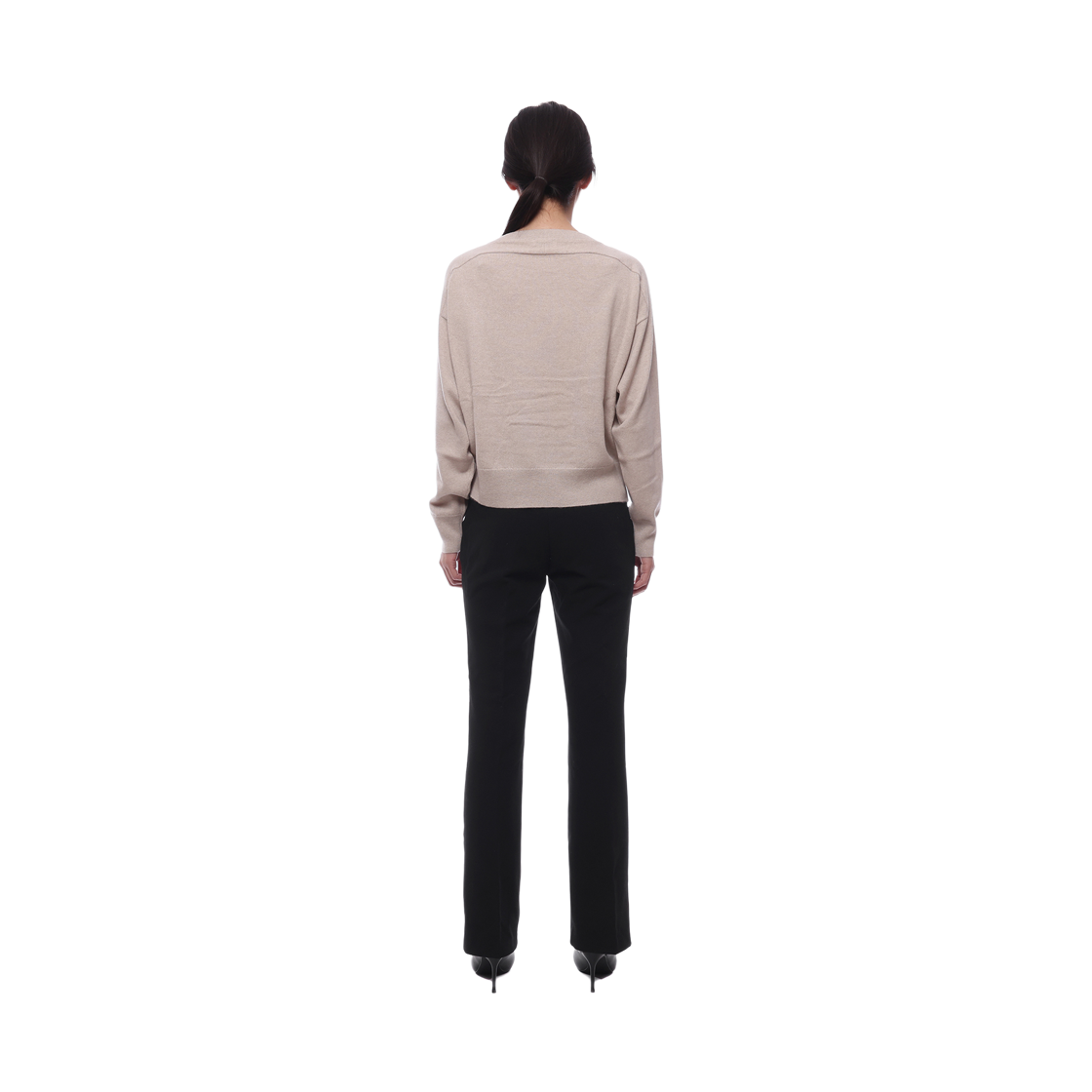 [15% 쿠폰] (W) 브루넬로 쿠치넬리 모닐리 디테일 스웨터 베이지([15% 쿠폰] (W) Brunello Cucinelli Monili Detail Sweater Beige) - 5