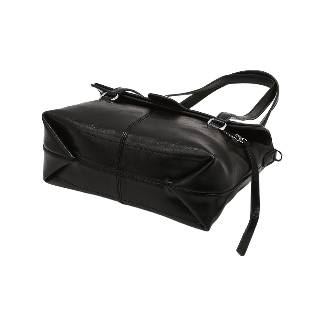 아떼 바네사브루노 액세사리 [WRINKEL] 블랙 링클 숄더백 S AABA75500BK 블랙(Athe Vanessabruno Acc [Wrinkel] Black Wrinkle Shoulder Bag S Black) - 6