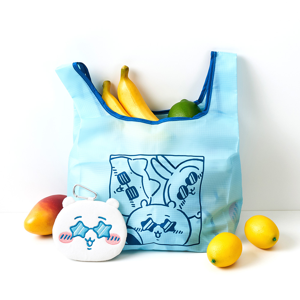 대원미디어 먼작귀 캐릭터 치이카와 썸머 마켓백 파우치 세트(Daewonmedia Chiikawa Summer Reusable Market Bag & Pouch Set) - 2