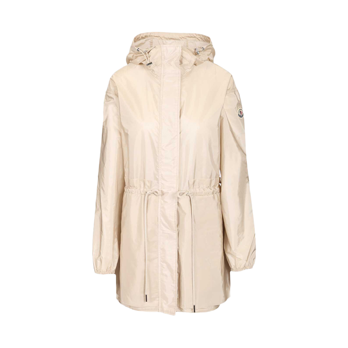 1A001 35 539ZD 203 [15% 쿠폰] Moncler Weteau Logo Patch Hooded Jacket Ivory - 26FW