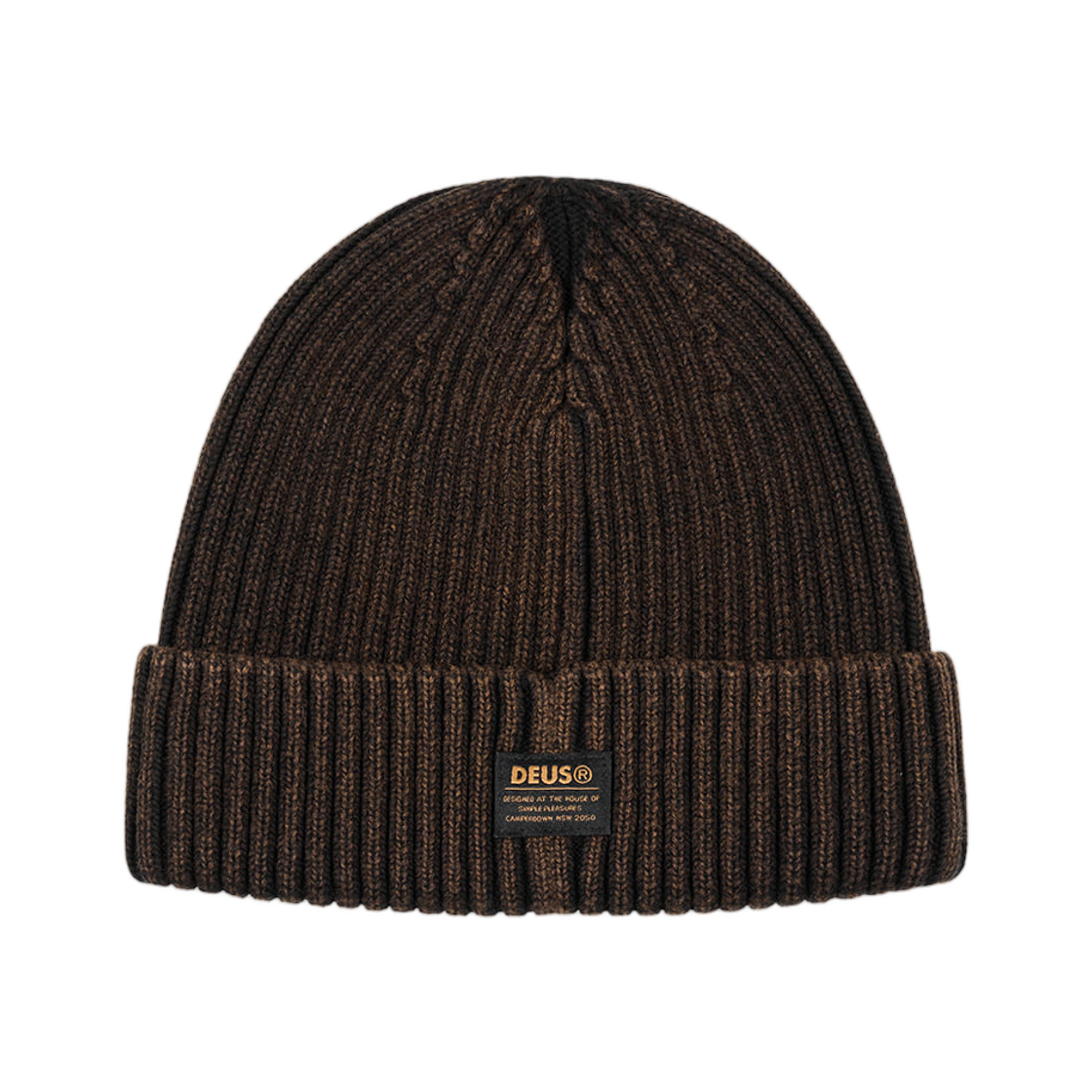 데우스 엑스 마키나 쉴드 다이드 비니 블랙(Deus Ex Machina Shield Dyed Beanie Black) - 2
