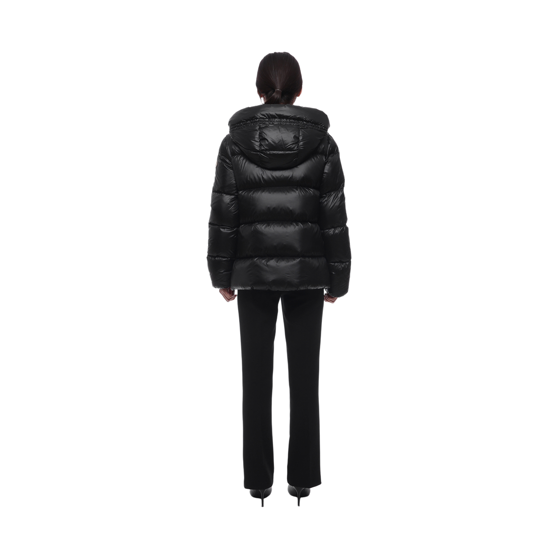 [15% 쿠폰] (W) 몽클레르 사베른 후드 파카 블랙 - 25SS([15% 쿠폰] (W) Moncler Saverne Hooded Parka Black - 25SS) - 5