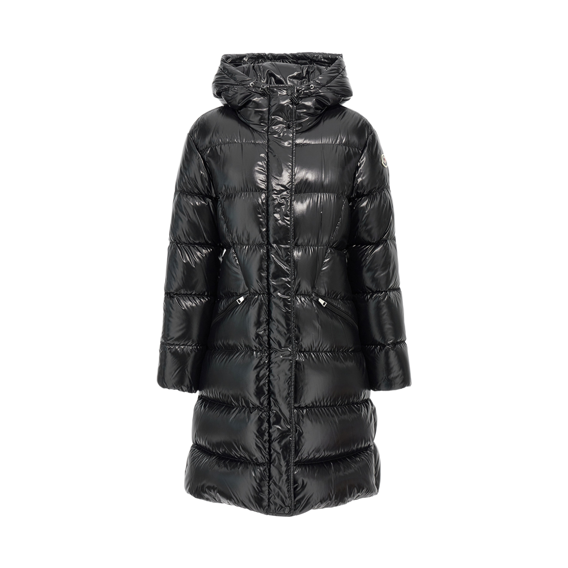 1C000 38 5963V 999 [15% 쿠폰] Moncler Bellevue Belted Long Down Jacket Black - 24FW