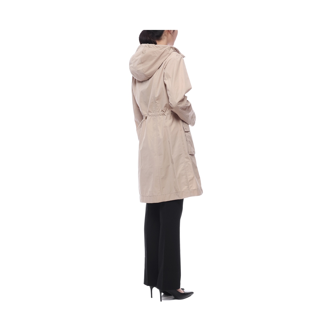 [15% 쿠폰] (W) 몽클레르 레어트 후드 파카 코트 베이지 - 25SS([15% 쿠폰] (W) Moncler Laerte Hooded Parka Coat Beige - 25SS) - 6