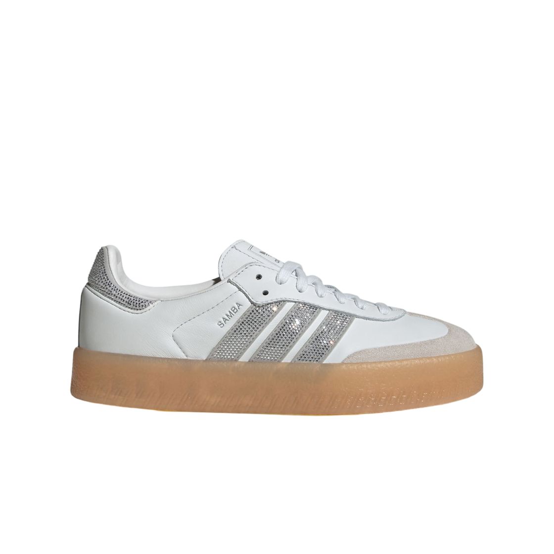IH4046 (W) Adidas Sambae Crystal White Silver Metallic